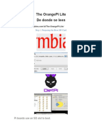 Orange Pi Lite Instrucciones
