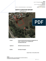 Quantity Surveyor Report Application A 10 Advance ST 5 Schofields RD Schofields