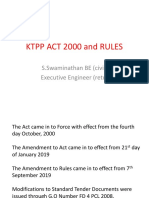 KTPP ACT 2000 and RULES