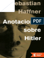 Anotaciones Sobre Hitler - Sebastian Haffner PDF