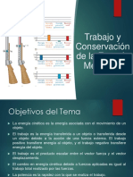 Trabajo y Conservacion de La Energía Mecanica