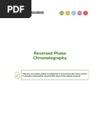 Theory of HPLC Reverse Phase Chromatography