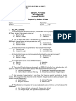 General Physics 2 Midterm