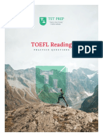 TST Prep - 100 TOEFL Reading Practice Questions