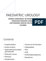 Paediatric Urology