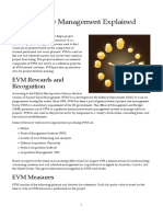 Earned Value Management Explained