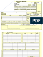 Modelo - Registro de Empregado