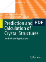 Prediction and Calculation of Crystal Structures - Methods and Applications PDF