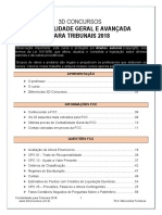 3D Concursos Contabilidade Geral e Avançada para Tribunais 2018 PDF