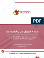 Apresentação PGFN - Port 1195619 - Transação Tributária