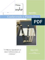 APOSTILA - Conhecendo A Flauta Doce