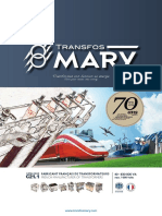 Catalogue Mary - Transformateurs - 2019