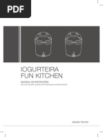 Manual Iogurteira Fun Kitchen PDF