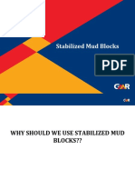 Stabilised Mud Blocks