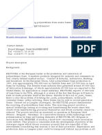 Recycling Polyurethane From Waste Foams