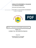 EE8411-Electrical Machines Laboratory-II-Lab Manual PDF