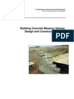 Building Concrete Masonry Homes