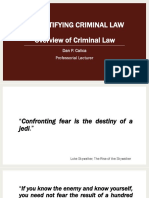 Overview of Criminal Law - Introduction