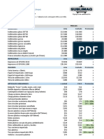 SUBLIMAQ Lista de Precios Abril 2019