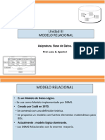 Modelo Relacional