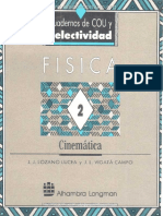 Física Vol. 2. Cinematica - J. J. Lozano, J. L. Vigatá PDF