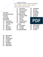 Aprendo Jugando - Velocidad de Procesamiento