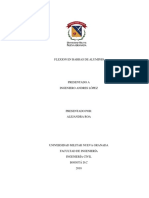 Informe Flexion Barras de Aluminio