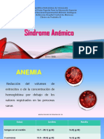 Sindrome Anemico Pediatria