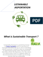 Sustainable Transportation