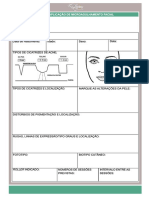 Ficha Aplicação Microagulhamento Facial PDF