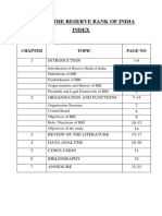 Role of The Reserve Bank of India