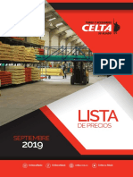 Lista de Precios de CELTA16-ENE 2020