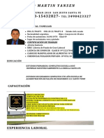 Curriculum Vitae Santiago Yansen 2020 A