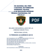 Medicina Legal Espartanos Primera Parte