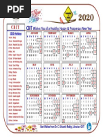 2020 Srikanth CBIT CALENDER