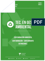 Plantilla Clase 1 - Contaminacion Ambiental