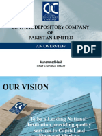 Central Depository Company OF Pakistan Limited: An Overview