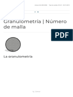 Granulometría o Número de Malla, Standard Sieve Mesh - Carbotecnia