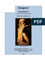 Lingua Grega Apostila I PDF