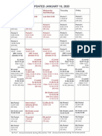 Red Wing High School Updated Schedule and 2020-21 Calendar