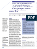 Convergent Parallel Mixed-Methods Study To Underst