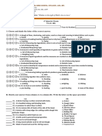 First Quarter Exam