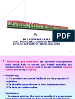 Presentation Monitoring and Evaluation of Health Programs