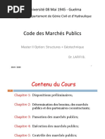 Cours Code Des Marchés CH3