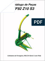 Catálogo de Peças JF92 Z10 S3. Colhedora de Forragens JF92 Z10 Serie 3 Com Polia PDF