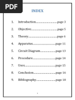 Physics Investigatory Project Class 12 Cbse