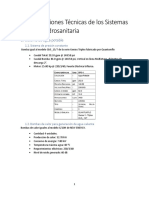 Especificaciones Técnicas de Los Sistemas