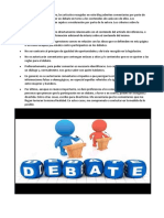 Reglas Del Debate