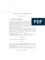 Introducción Al Cálculo de Integrales Propias