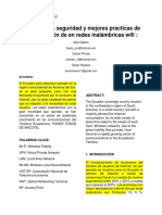 Gestion de La Seguridad en Redes Inalambricas Mejores Prácticas